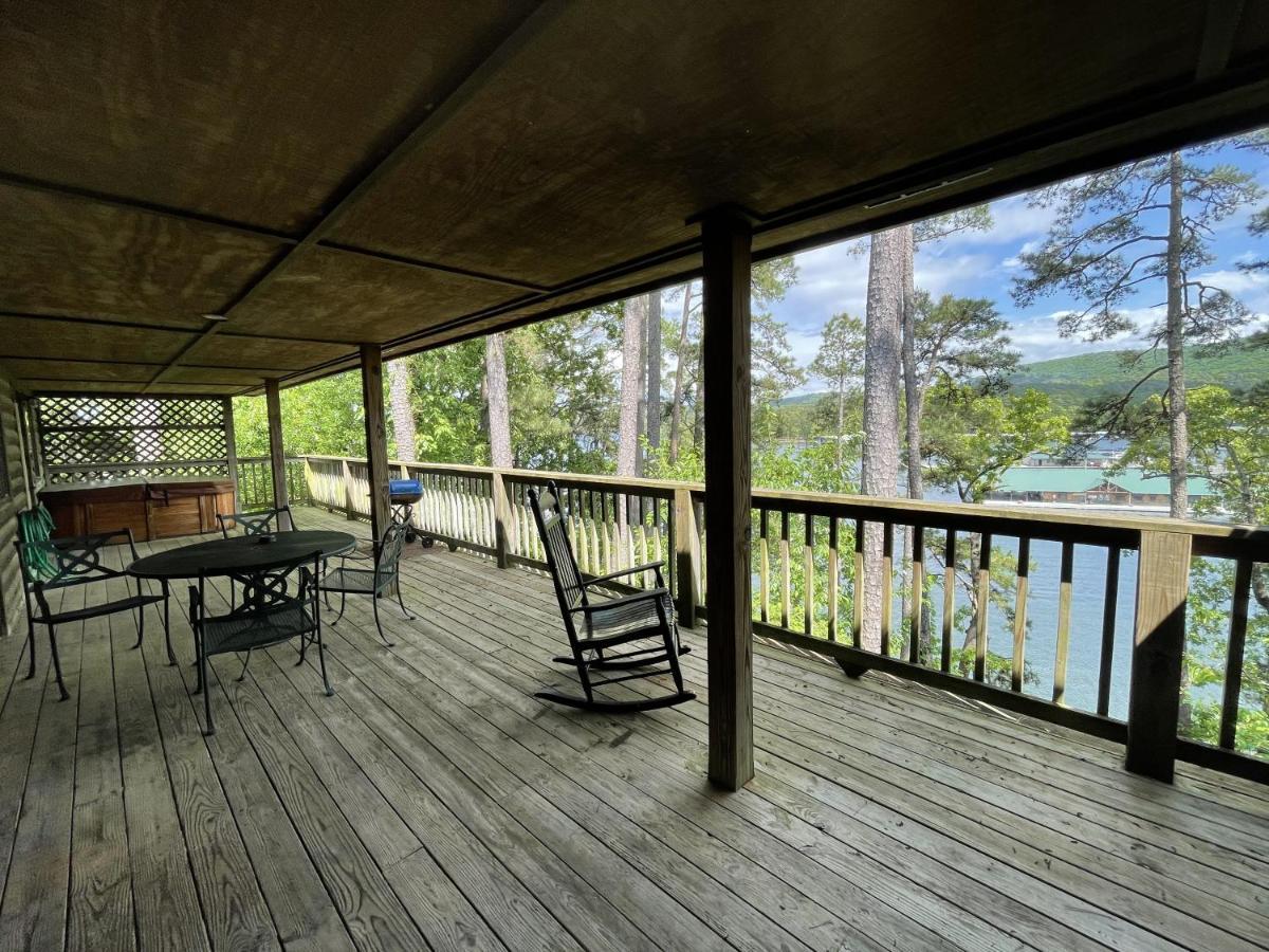 C8, Two Bedroom, Two Bath Log-Sided, Lake View Luxury Cottage With Hot Tub Cottage Mount Ida Exterior foto